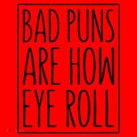 Bad Puns Are How Eye Roll Gift Sarcastic Giffunny Gift Santa Hat thumb 1