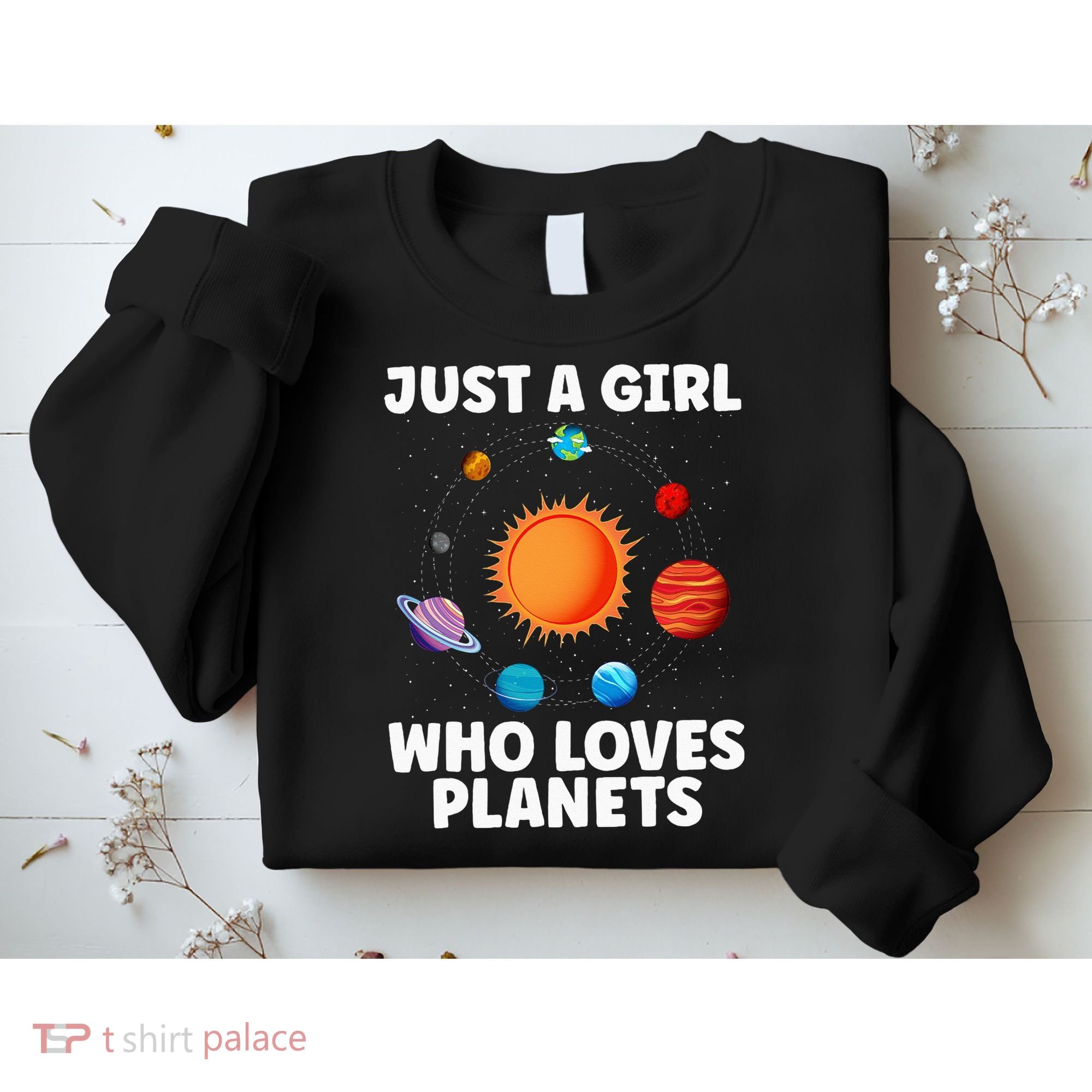 Best Planet Art Solar System Science Outer Space Sweatshirt