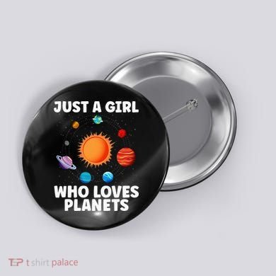 Best Planet Art Solar System Science Outer Space Button