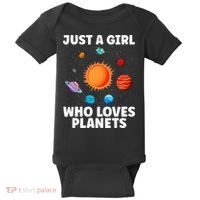 Best Planet Art Solar System Science Outer Space Baby Bodysuit thumb 0