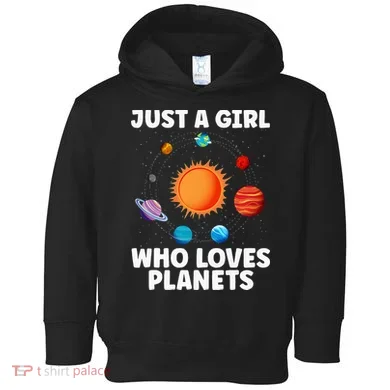 Best Planet Art Solar System Science Outer Space Toddler Hoodie
