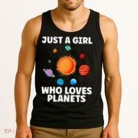 Best Planet Art Solar System Science Outer Space Tank Top thumb 3