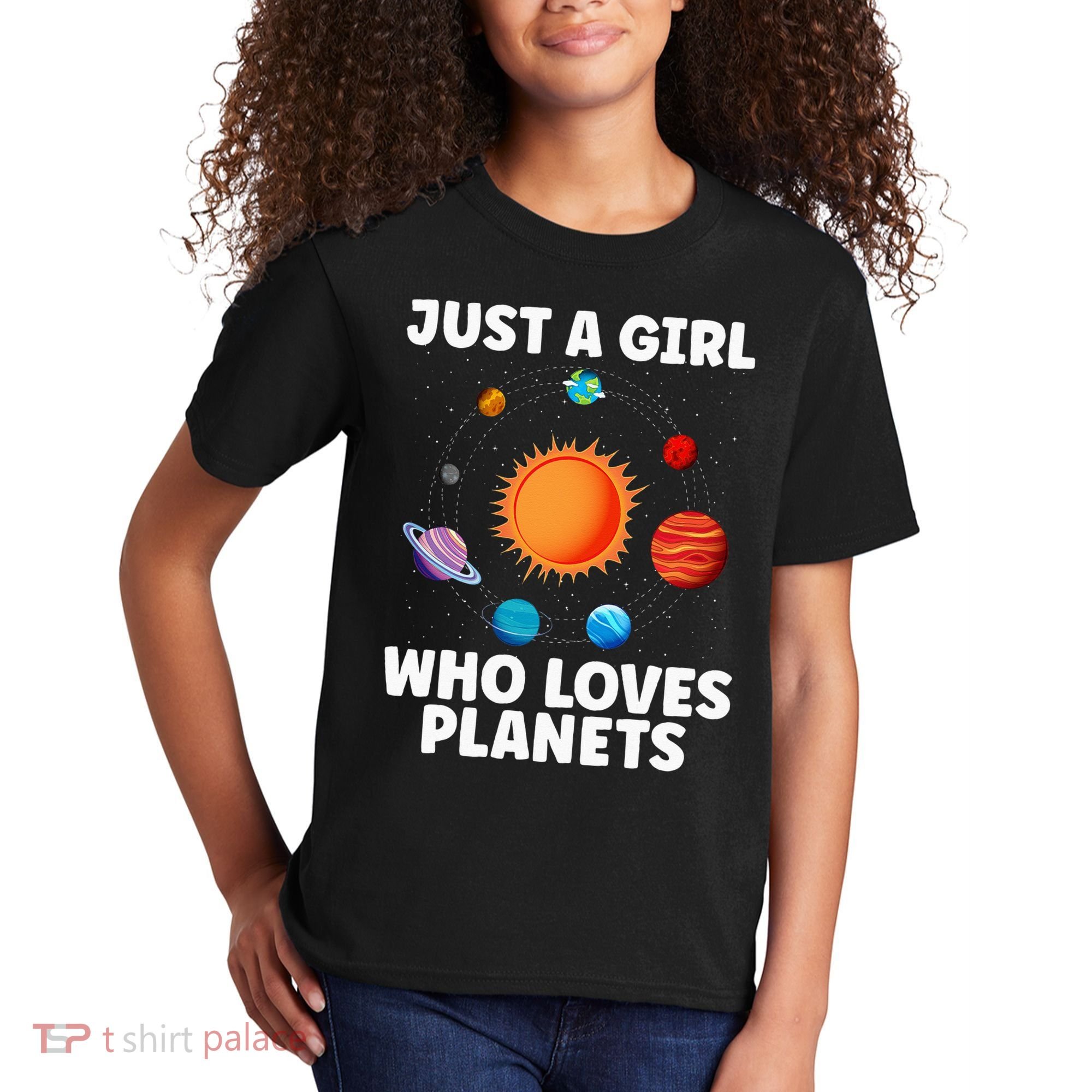 Best Planet Art Solar System Science Outer Space Kids T-Shirt