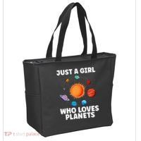 Best Planet Art Solar System Science Outer Space Tote Bag thumb 2