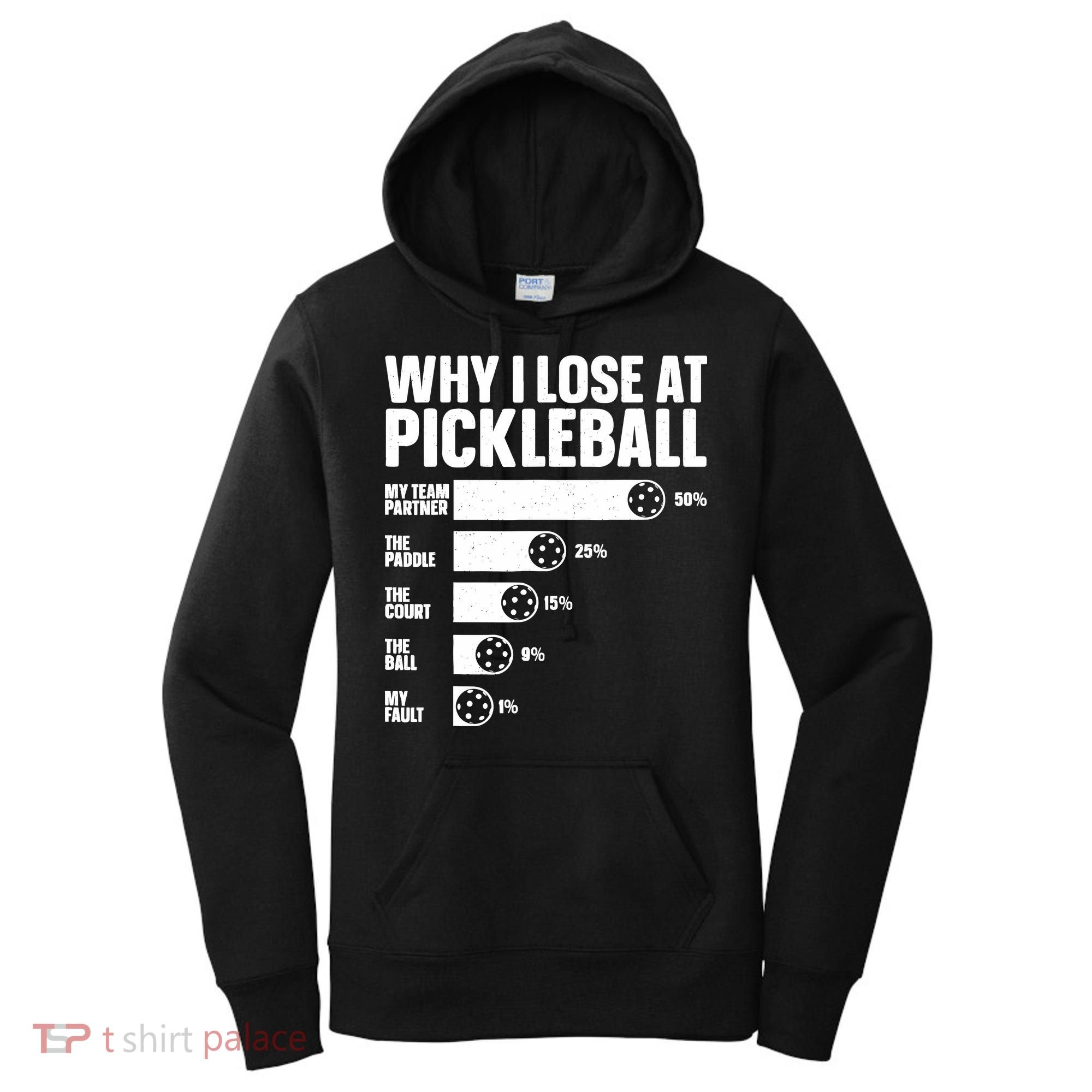 Best Pickleball Art For Sport Pickleball Player Women's Hoodie