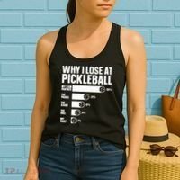 Best Pickleball Art For Sport Pickleball Player Women's Tank Top thumb 2