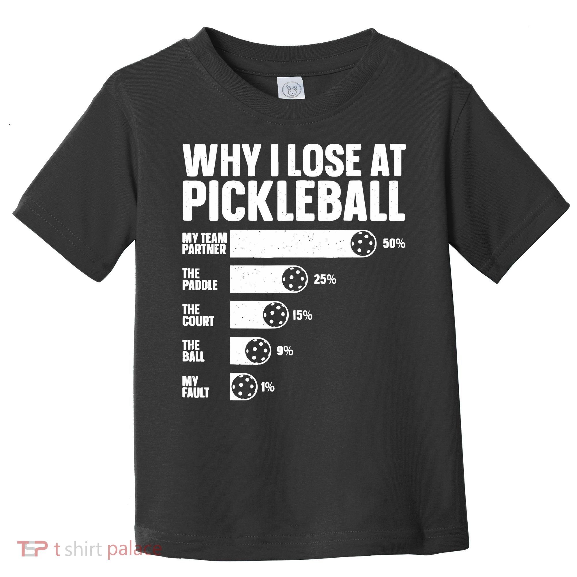 Best Pickleball Art For Sport Pickleball Player Toddler T-Shirt