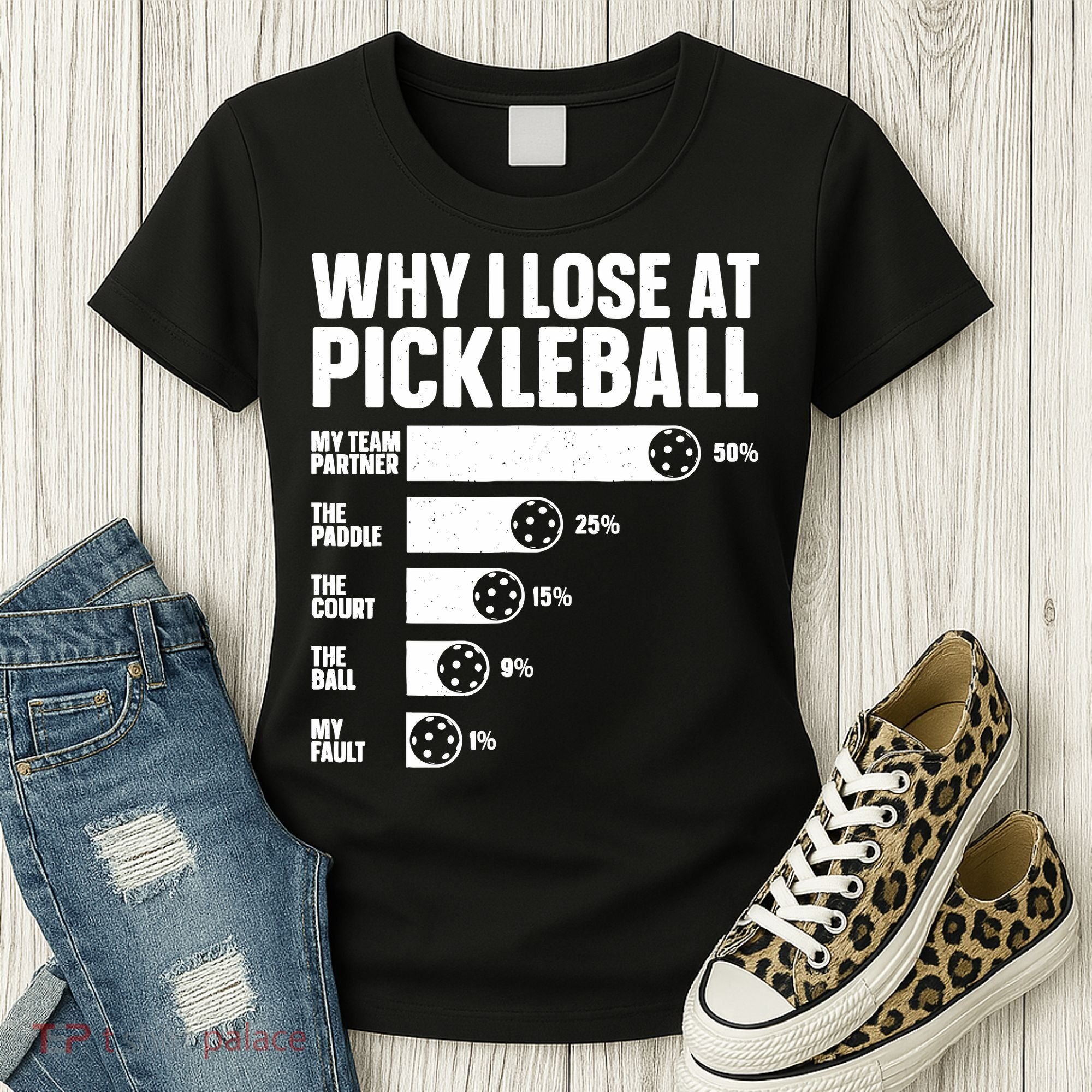 Best Pickleball Art For Sport Pickleball Player Women's T-Shirt
