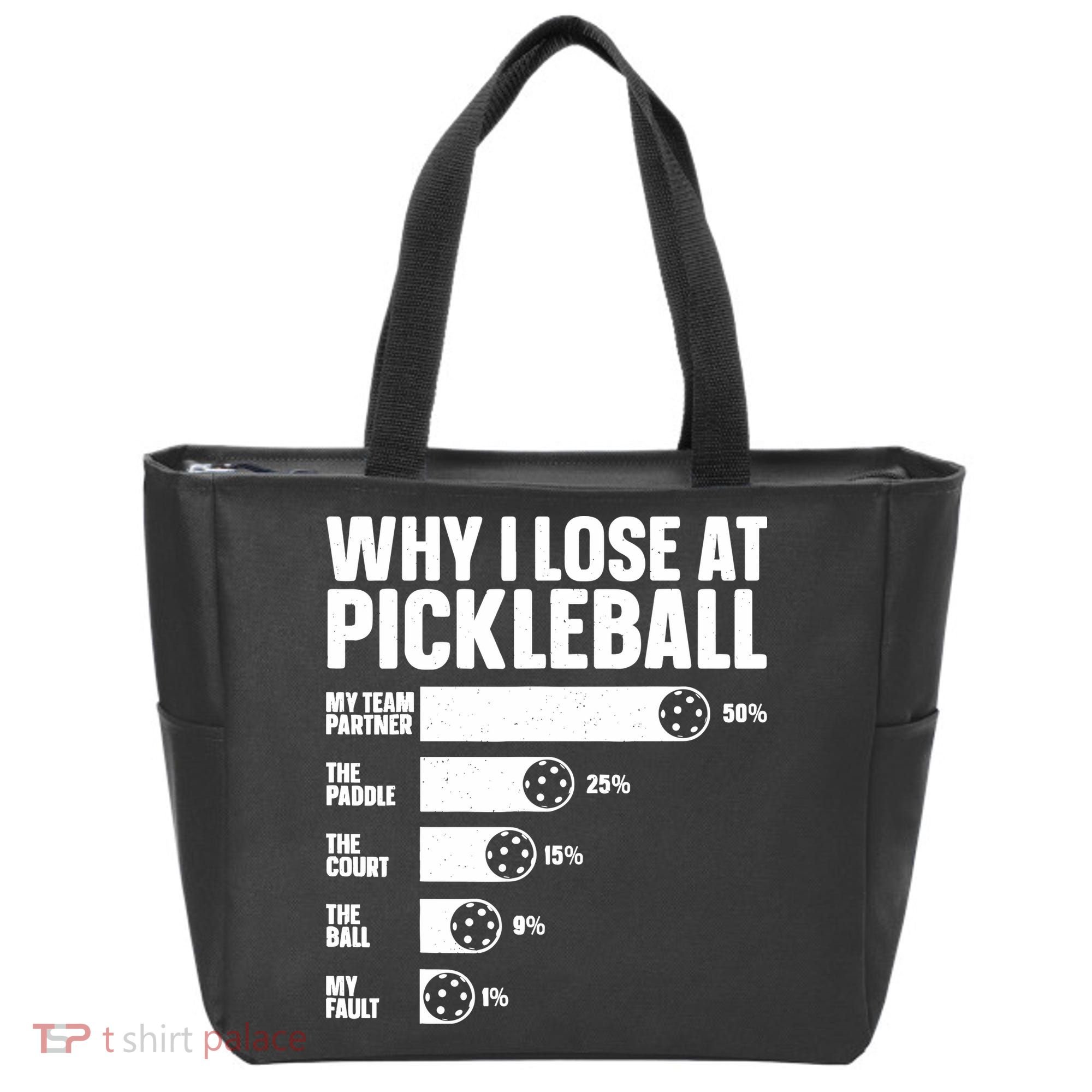 Best Pickleball Art For Sport Pickleball Player Tote Bag