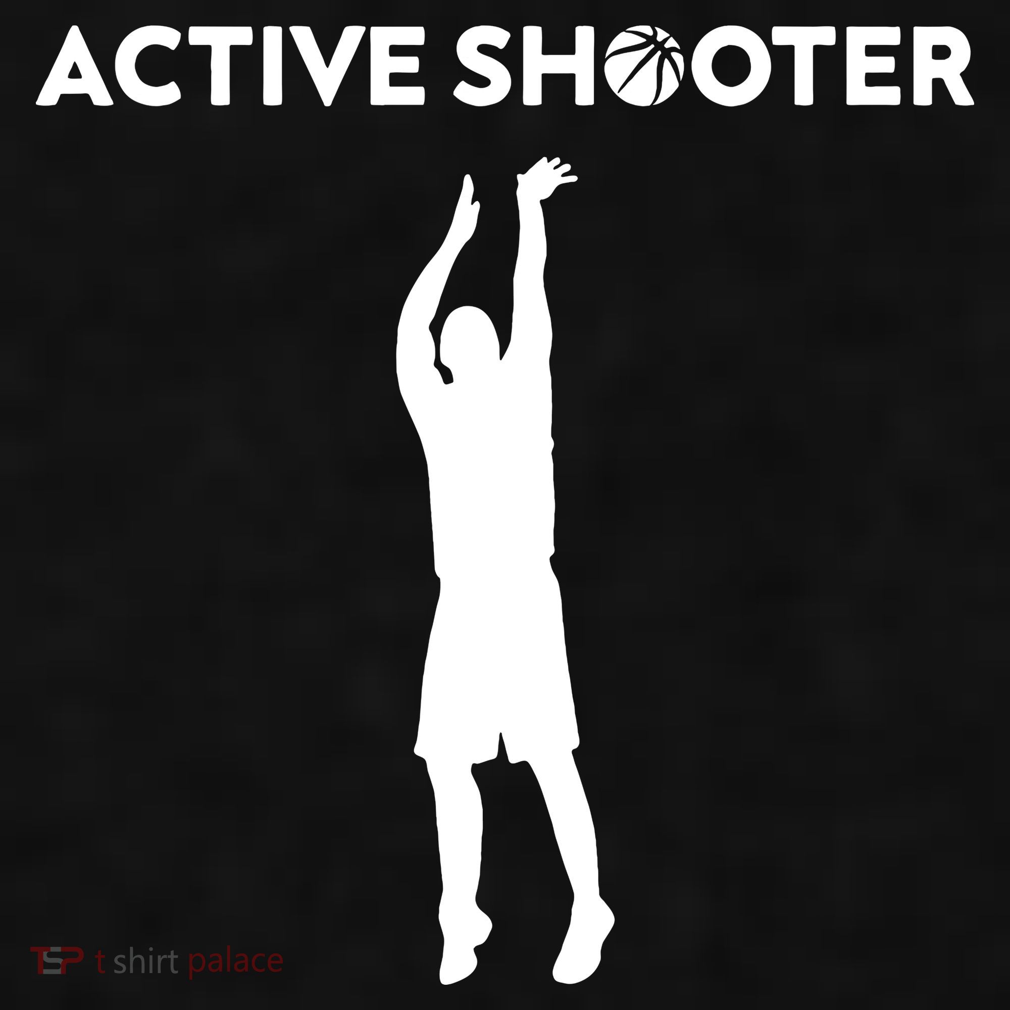Basketball Player Active Shooter Basketball Lovers Ladies PosiCharge Tri-Blend Wicking Tank