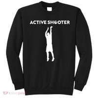 Basketball Player Active Shooter Basketball Lovers Sweatshirt thumb 0