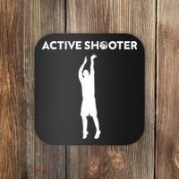 Basketball Player Active Shooter Basketball Lovers Coaster thumb 0