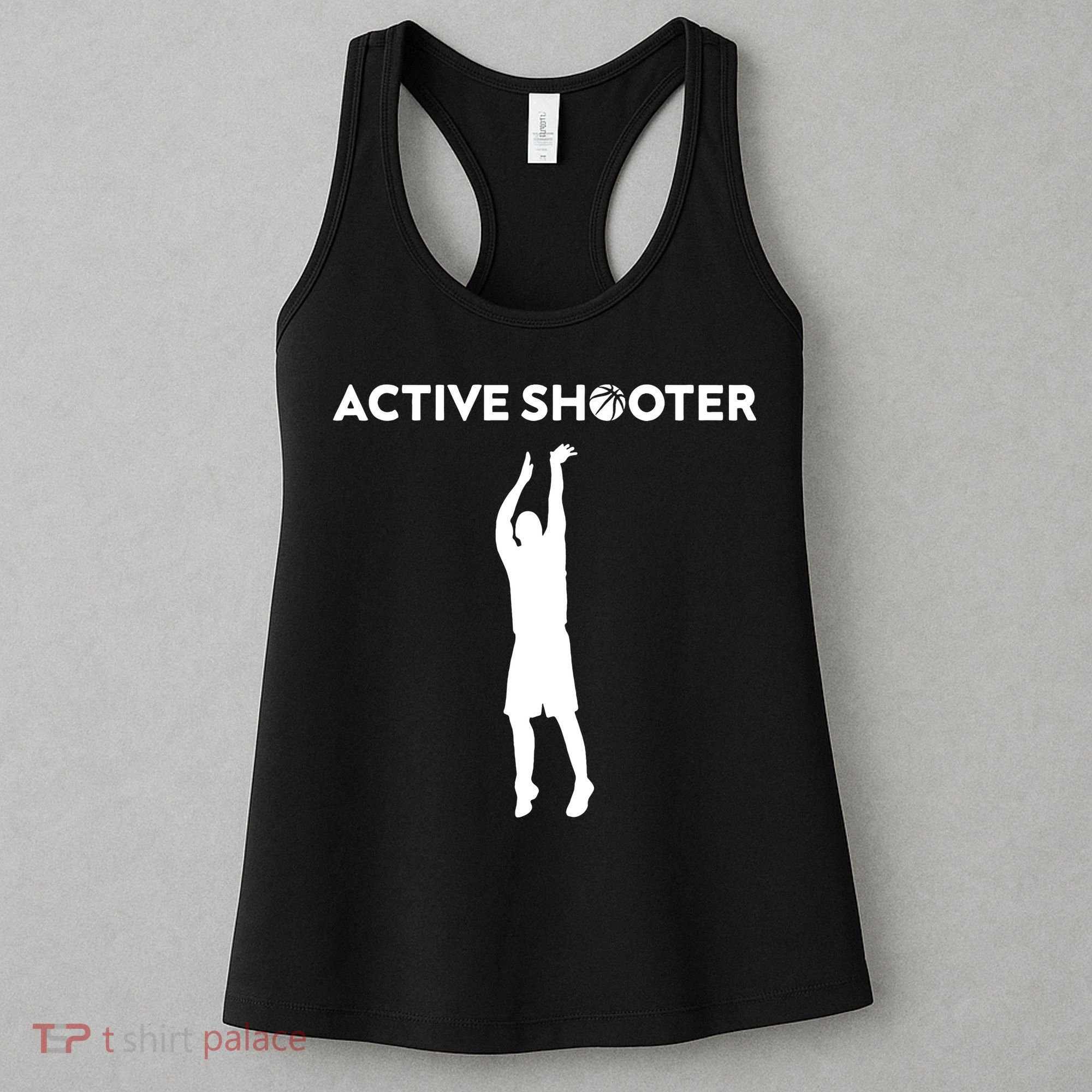 Basketball Player Active Shooter Basketball Lovers Women's Tank Top