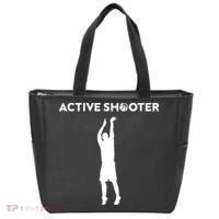 Basketball Player Active Shooter Basketball Lovers Tote Bag thumb 0