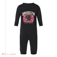 Brooklyn Panther Infant Fleece One Piece thumb 0