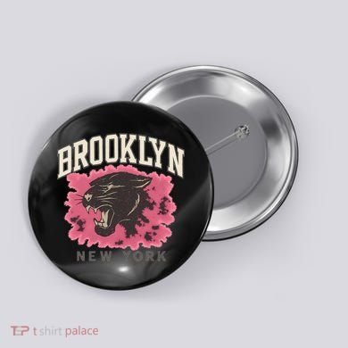 Brooklyn Panther Button