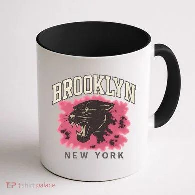 Brooklyn Panther Coffee Mug back