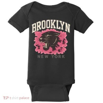 Brooklyn Panther Baby Bodysuit