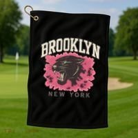 Brooklyn Panther Golf Towel thumb 1