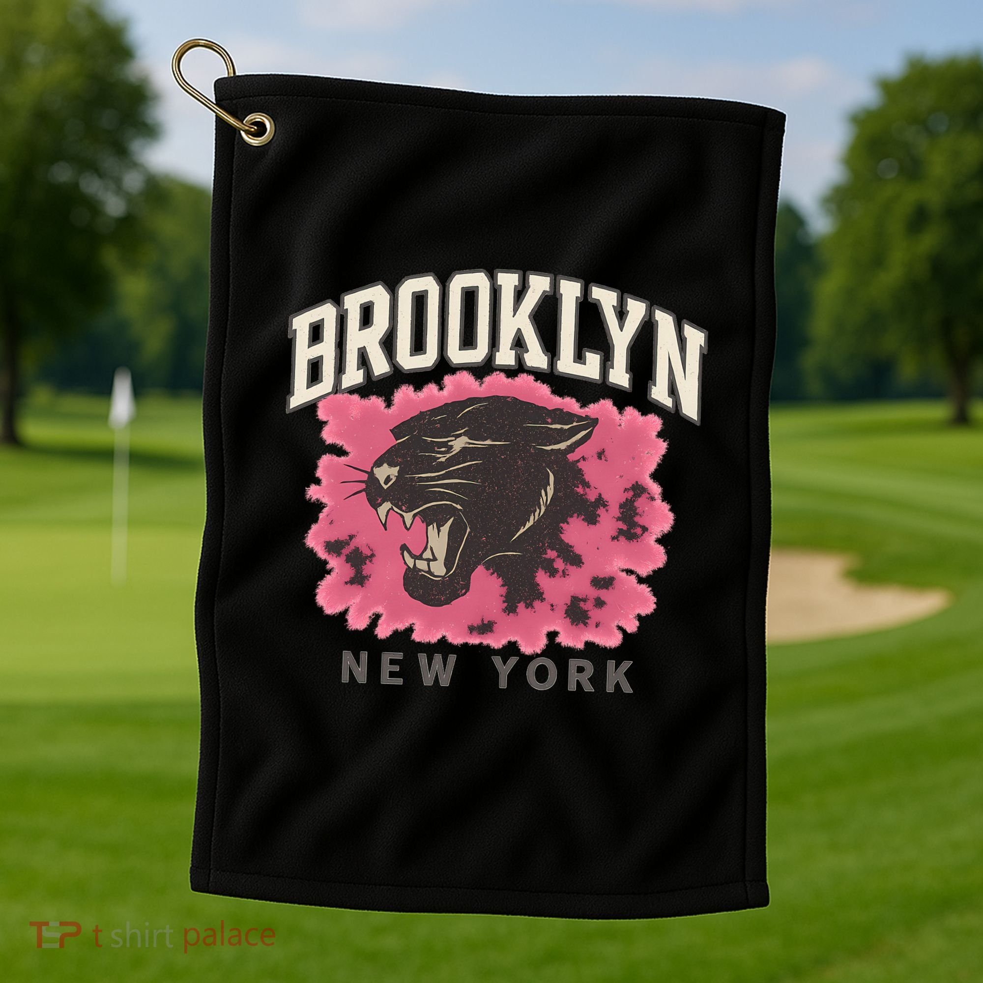 Brooklyn Panther Golf Towel