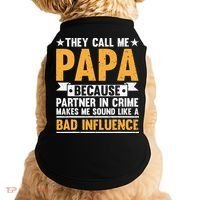 Best Papa By Par Father's Day Golf Gift Grandpa Doggie Tank thumb 0