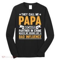 Best Papa By Par Father's Day Golf Gift Grandpa Long Sleeve Shirt thumb 0
