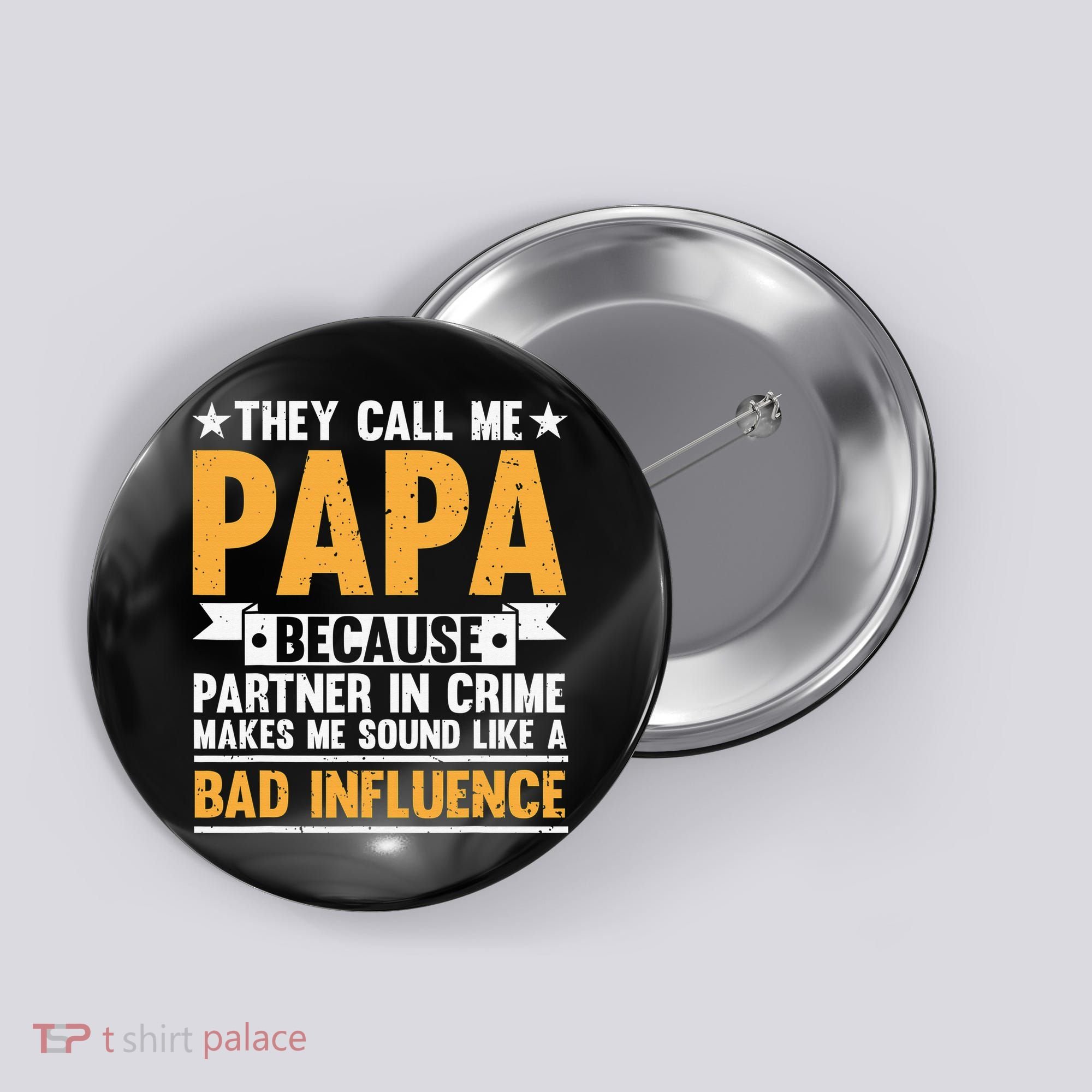 Best Papa By Par Father's Day Golf Gift Grandpa Button