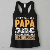 Best Papa By Par Father's Day Golf Gift Grandpa Women's Tank Top thumb 3