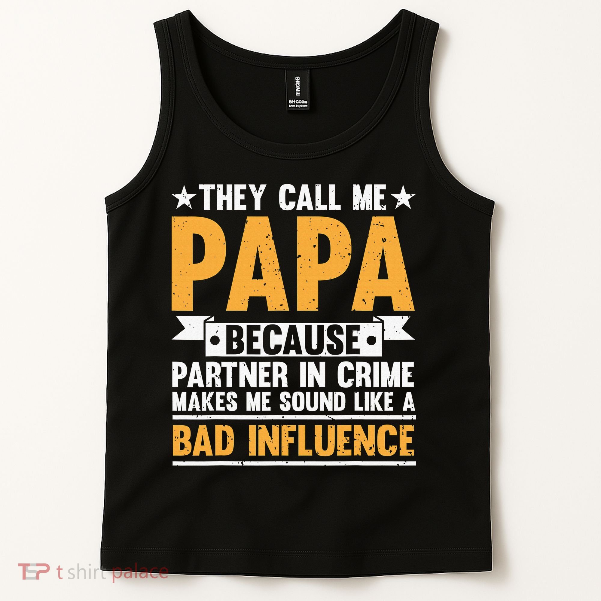 Best Papa By Par Father's Day Golf Gift Grandpa Tank Top