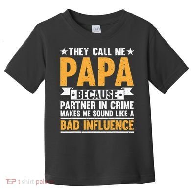 Best Papa By Par Father's Day Golf Gift Grandpa Toddler T-Shirt