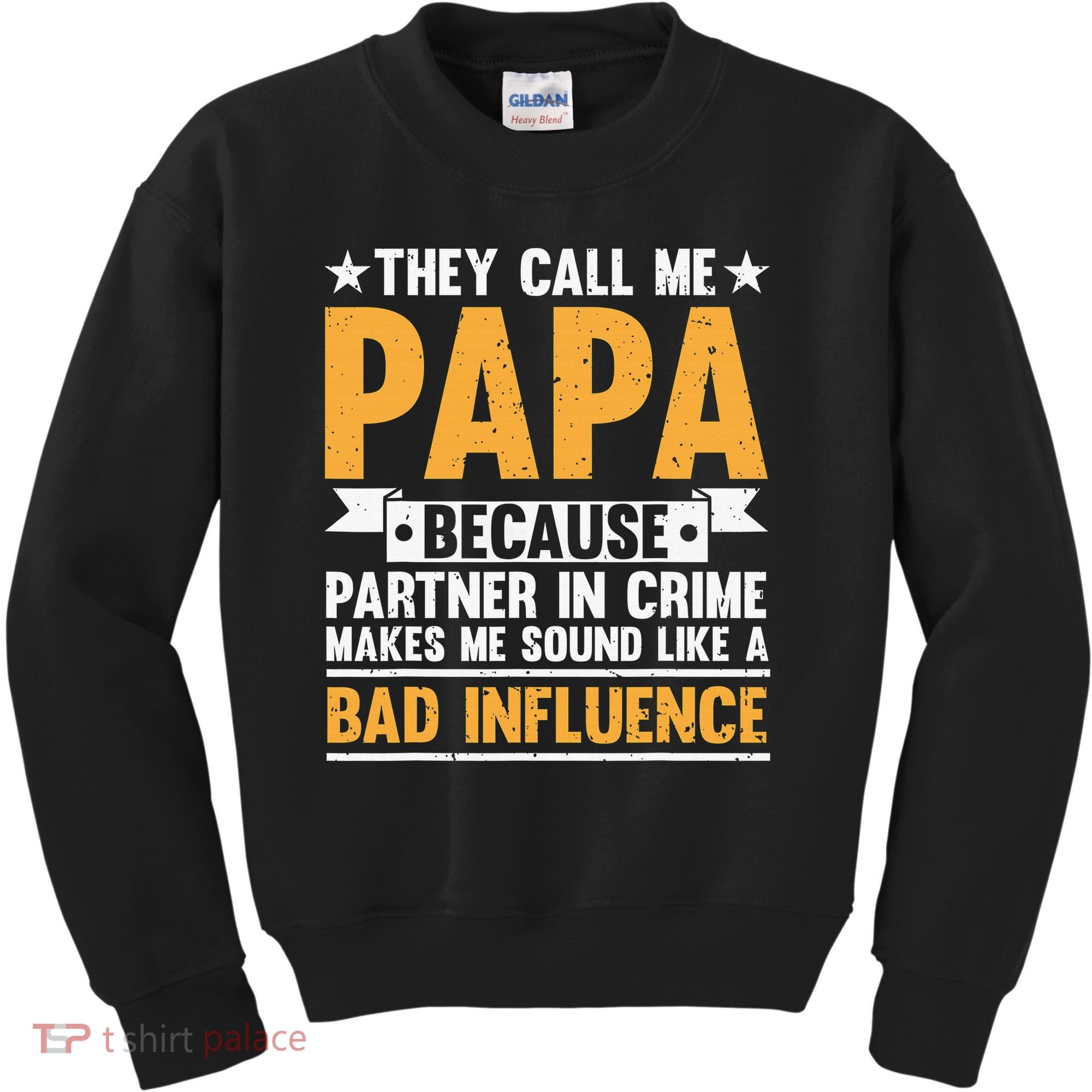 Best Papa By Par Father's Day Golf Gift Grandpa Kids Sweatshirt