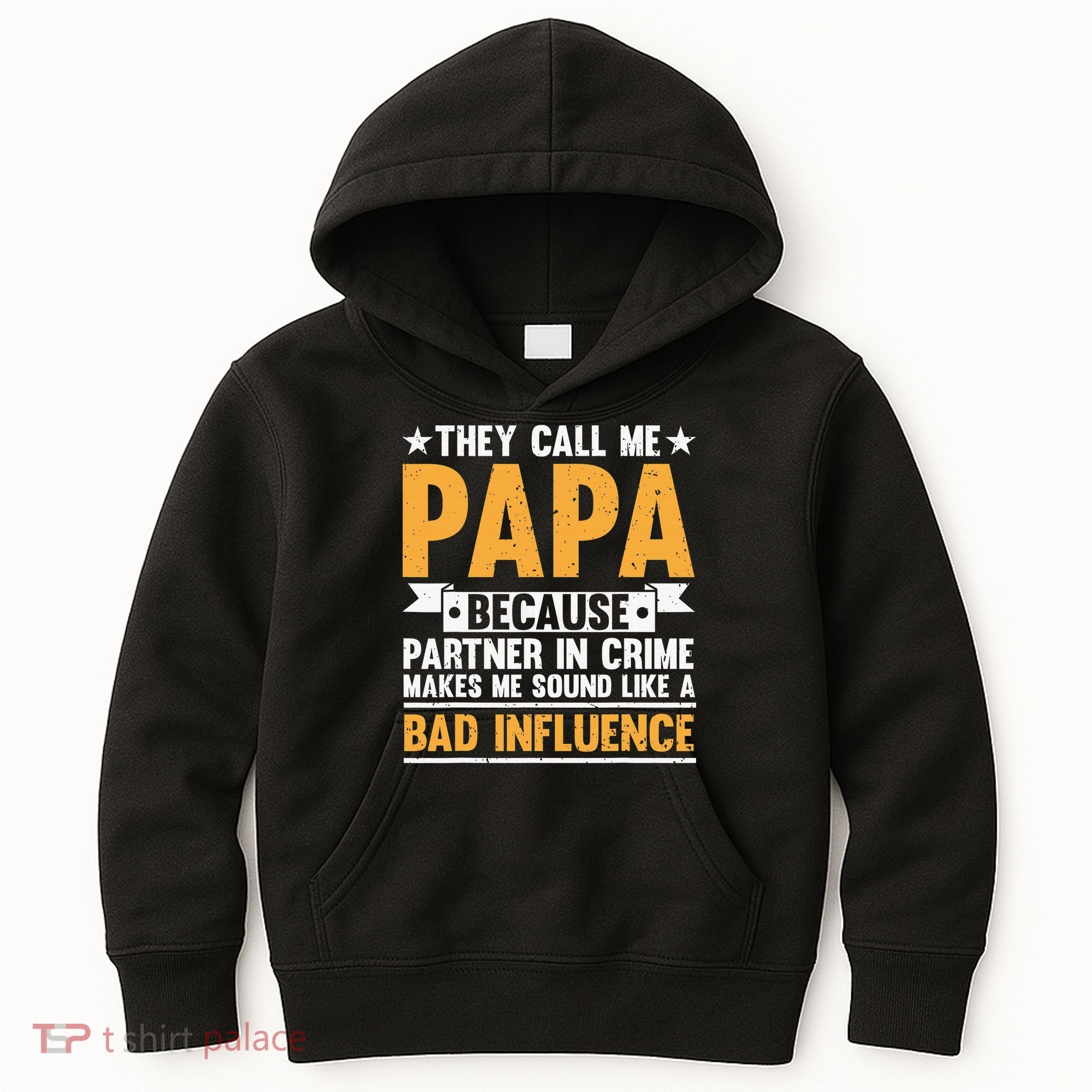 Best Papa By Par Father's Day Golf Gift Grandpa Kids Hoodie