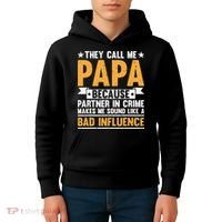 Best Papa By Par Father's Day Golf Gift Grandpa Kids Hoodie thumb 4