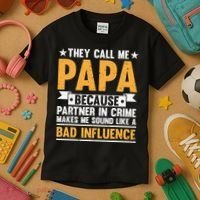 Best Papa By Par Father's Day Golf Gift Grandpa Kids T-Shirt thumb 3