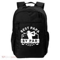 Best Papa By Par Golf Gift Dad Grandpa Gift Funny Gift Backpack thumb 0