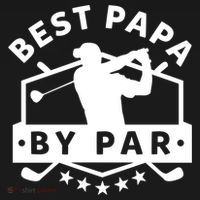 Best Papa By Par Golf Gift Dad Grandpa Gift Funny Gift Women's Hoodie thumb 2