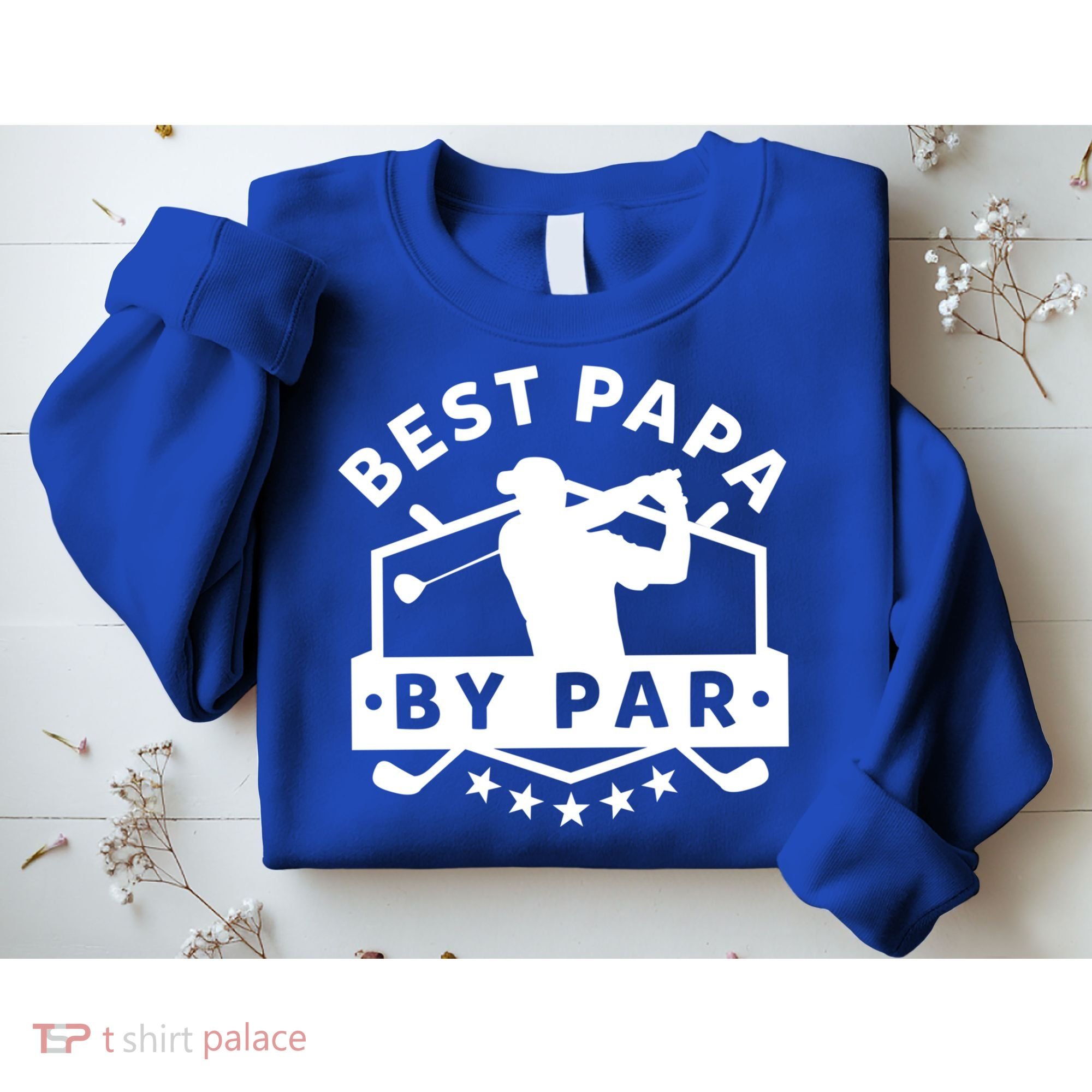 Best Papa By Par Golf Gift Dad Grandpa Gift Funny Gift Sweatshirt