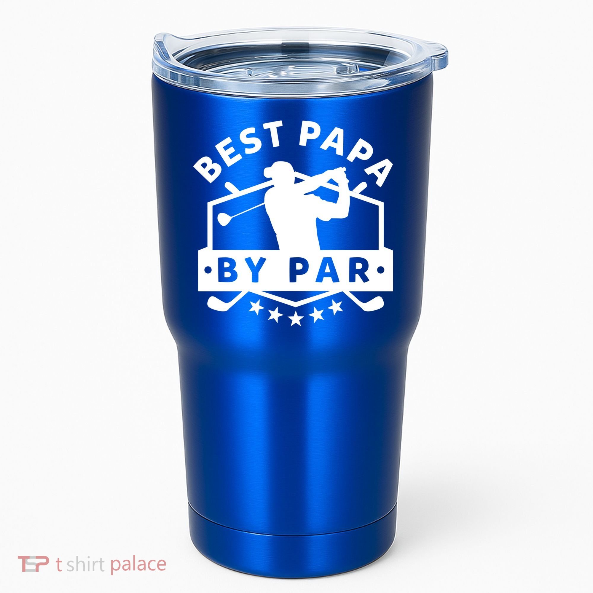 Best Papa By Par Golf Gift Dad Grandpa Gift Funny Gift Tumbler