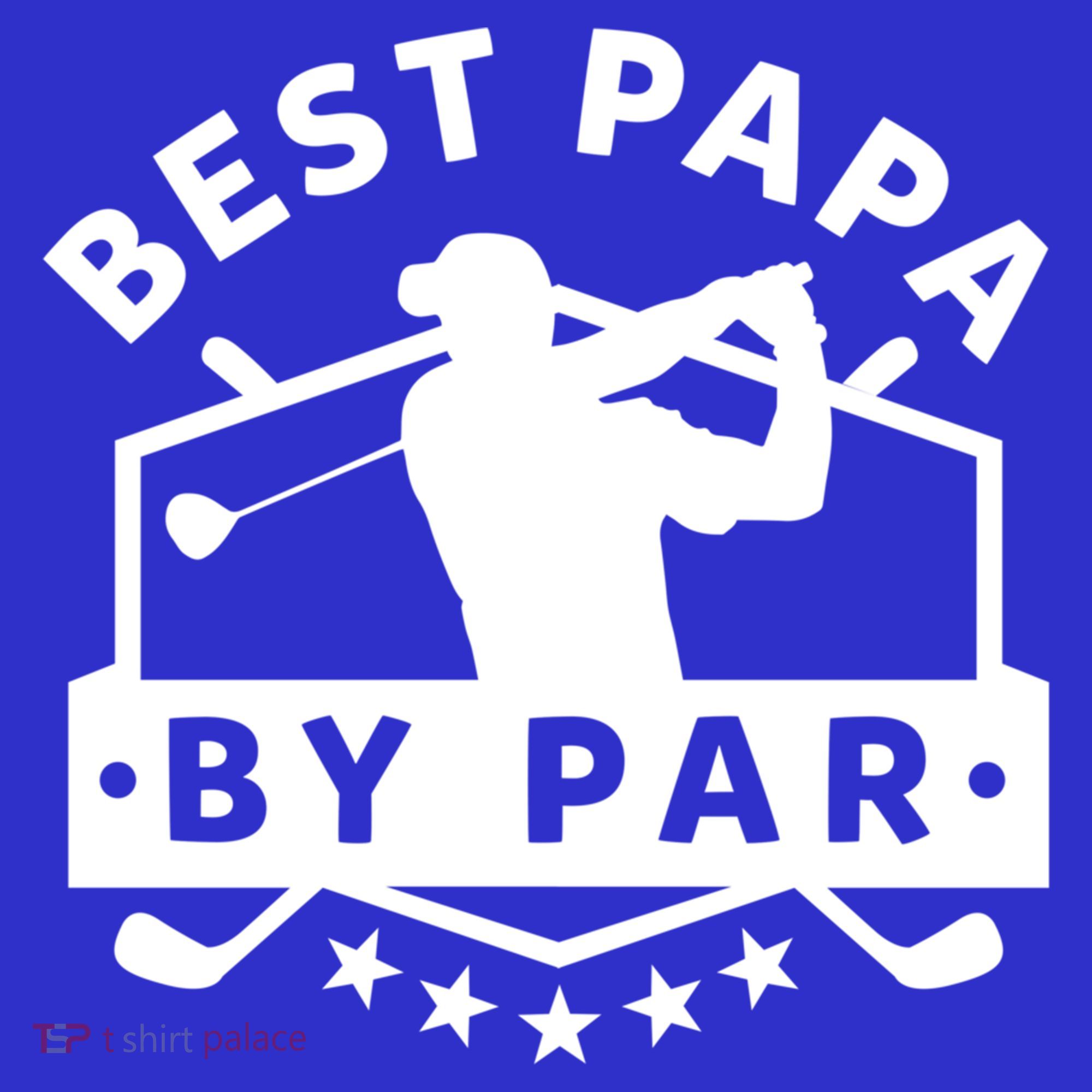 Best Papa By Par Golf Gift Dad Grandpa Gift Funny Gift Women's Tank Top