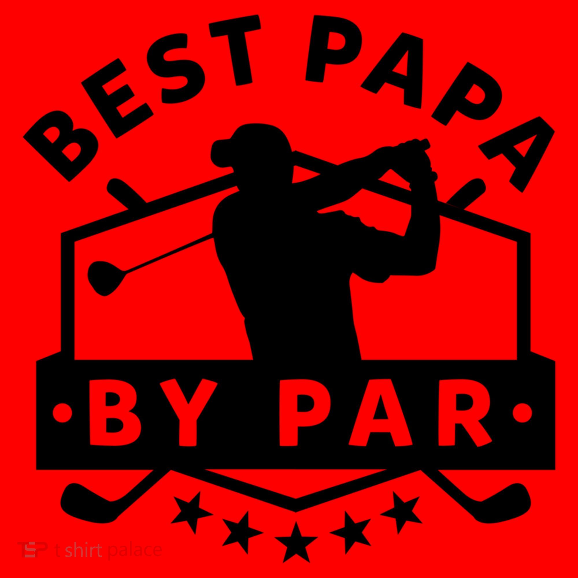 Best Papa By Par Golf Gift Dad Grandpa Gift Funny Gift Santa Hat