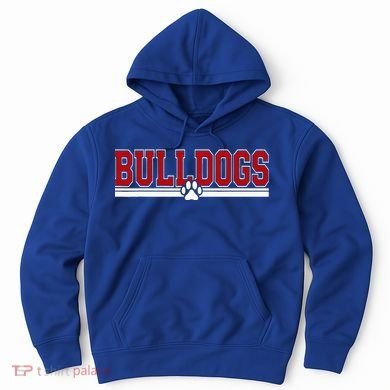 Bulldogs Paw  Hoodie