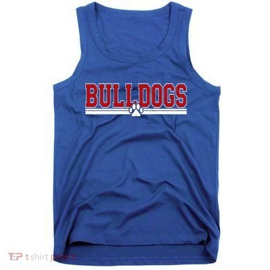 Bulldogs Paw  Tank Top