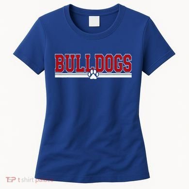 Bulldogs Paw  Women's T-Shirt