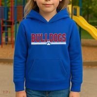 Bulldogs Paw  Kids Hoodie thumb 3