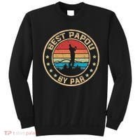 Best Papou By Par Father's Day Funny Golfing Sweatshirt thumb 0