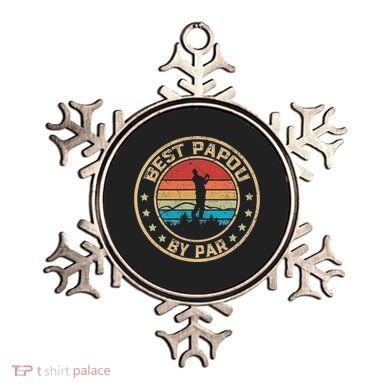 Best Papou By Par Father's Day Funny Golfing Ornament