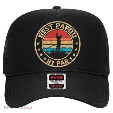Best Papou By Par Father's Day Funny Golfing Hat