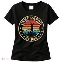 Best Papou By Par Father's Day Funny Golfing Women's T-Shirt thumb 0