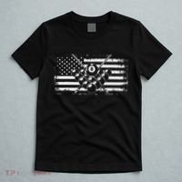 Billiards Pool Billiards American Flag Gift T-Shirt thumb 5