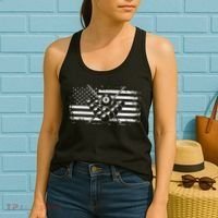 Billiards Pool Billiards American Flag Gift Women's Tank Top thumb 2